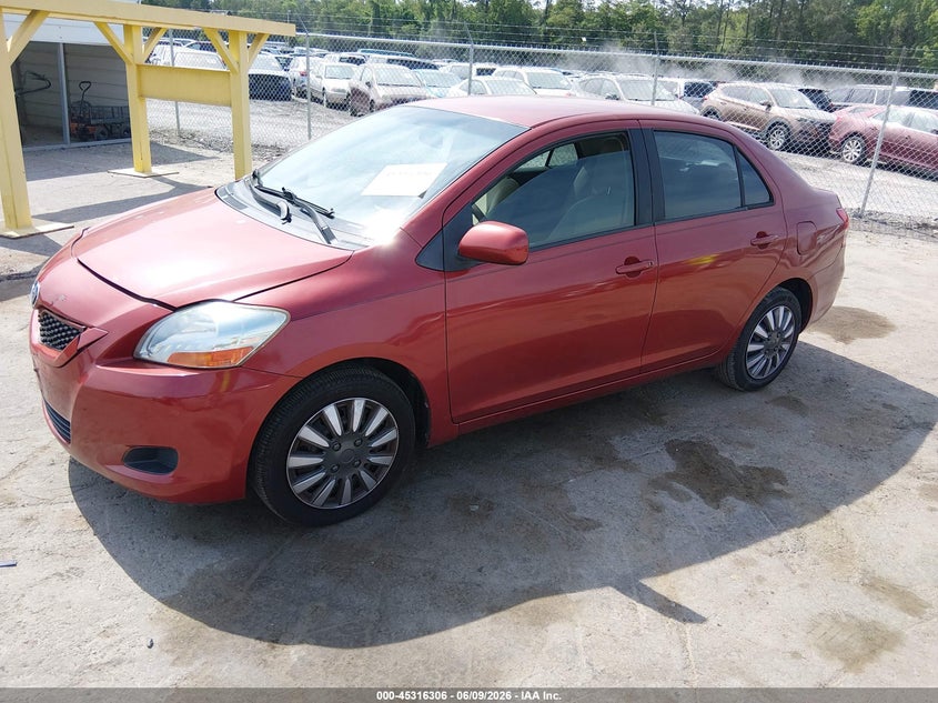 2010 Toyota Yaris VIN JTDBT4K38A4071276 IAAI salvage auction — FRONT END, Salvage (Virginia), sold $925 on 2026-07-10 (photo 2)