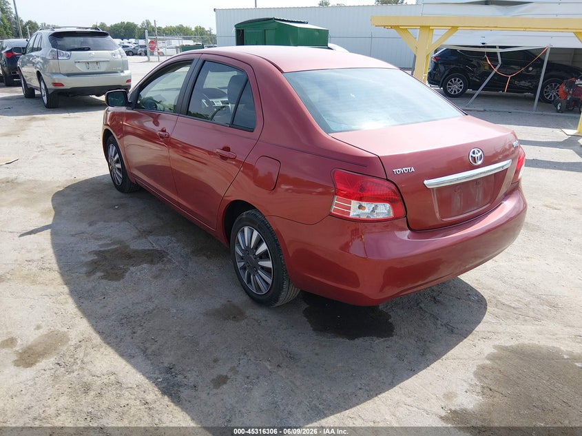 2010 Toyota Yaris VIN JTDBT4K38A4071276 IAAI salvage auction — FRONT END, Salvage (Virginia), sold $925 on 2026-07-10 (photo 3)