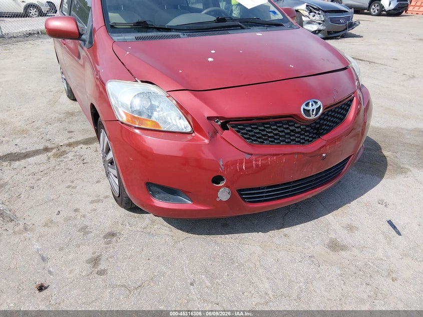 2010 Toyota Yaris VIN JTDBT4K38A4071276 IAAI salvage auction — FRONT END, Salvage (Virginia), sold $925 on 2026-07-10 (photo 6)