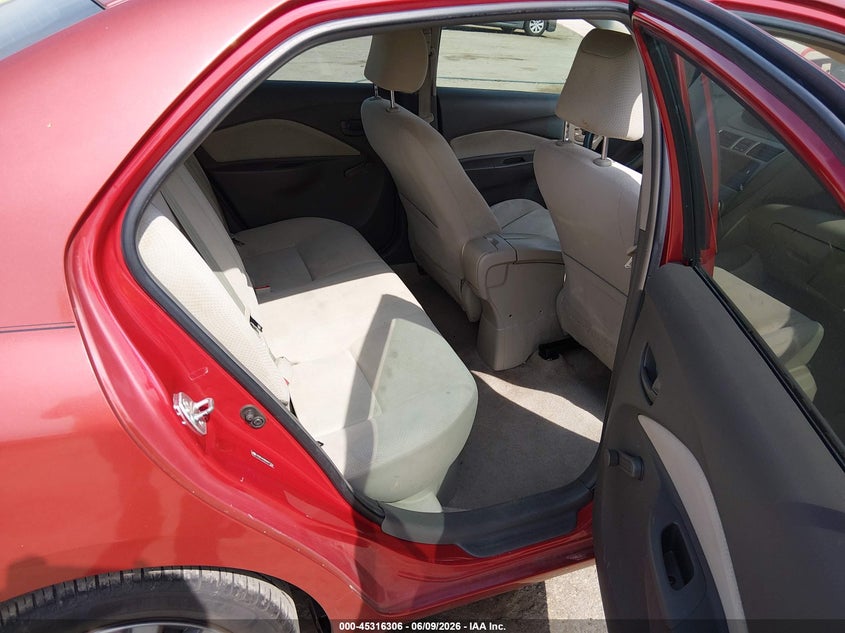 2010 Toyota Yaris VIN JTDBT4K38A4071276 IAAI salvage auction — FRONT END, Salvage (Virginia), sold $925 on 2026-07-10 (photo 8)