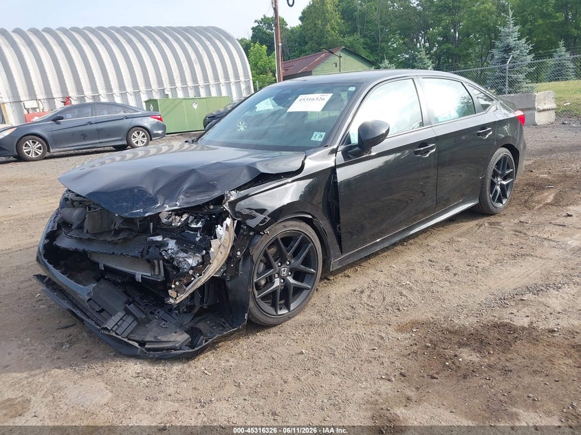 2023 Honda Civic VIN 2HGFE2F52PH520637 IAAI salvage auction — FRONT END, Salvage Title, sold $3,250 on 2026-07-23 (photo 2)