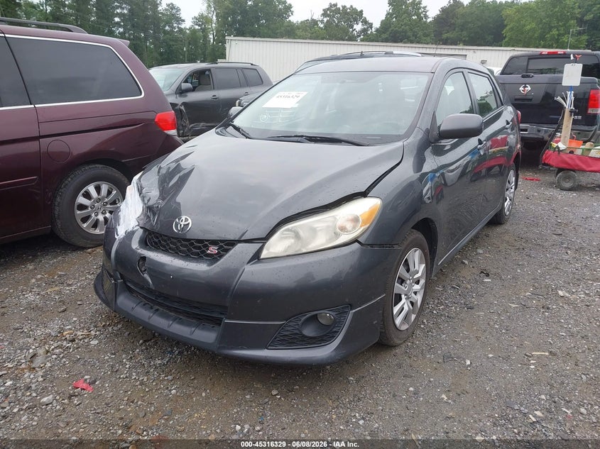 2009 Toyota Matrix VIN 2T1LE40E09C006787 IAAI salvage auction — FRONT END, Salvage (Georgia), sold $925 on 2026-07-09 (photo 2)