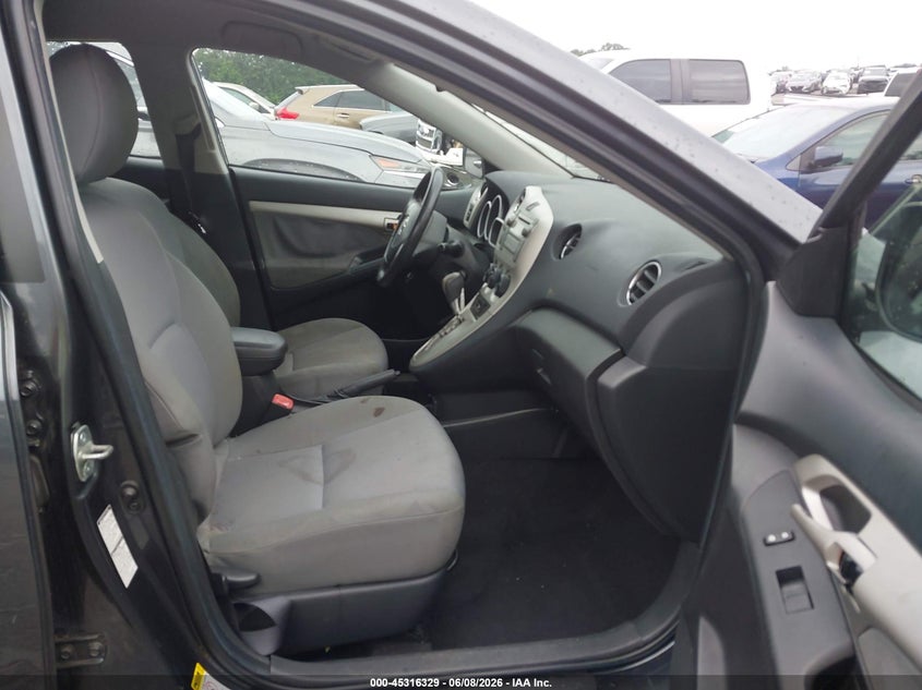 2009 Toyota Matrix VIN 2T1LE40E09C006787 IAAI salvage auction — FRONT END, Salvage (Georgia), sold $925 on 2026-07-09 (photo 5)