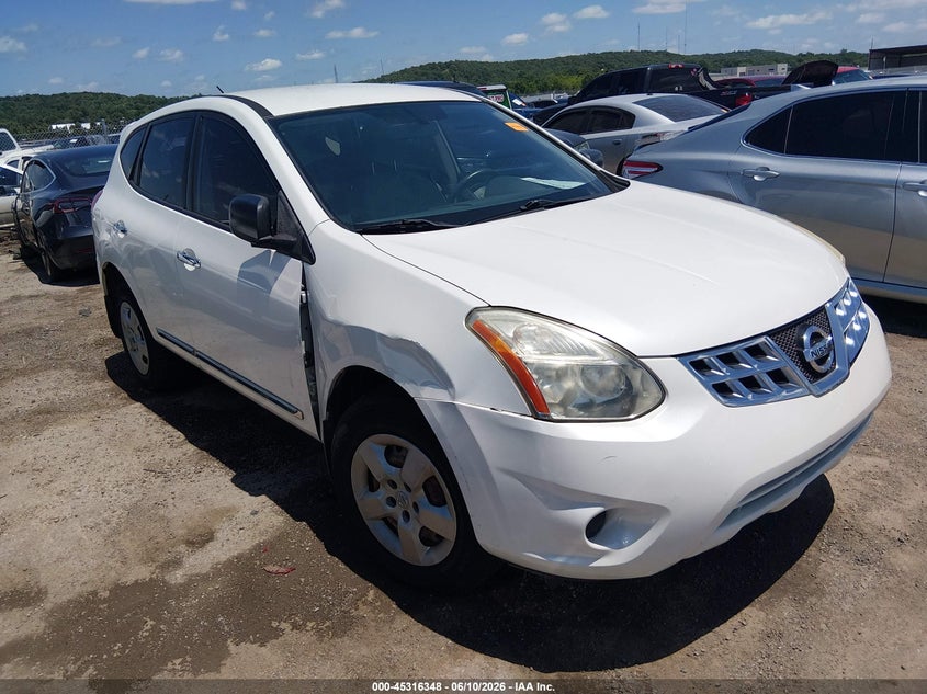 2012 Nissan Rogue VIN JN8AS5MT1CW290805 IAAI salvage auction — RIGHT SIDE, Clear (Oklahoma), sold $25 on 2026-07-21 (photo 1)