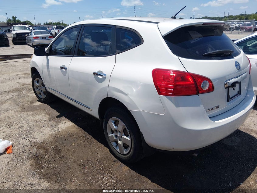 2012 Nissan Rogue VIN JN8AS5MT1CW290805 IAAI salvage auction — RIGHT SIDE, Clear (Oklahoma), sold $25 on 2026-07-21 (photo 3)