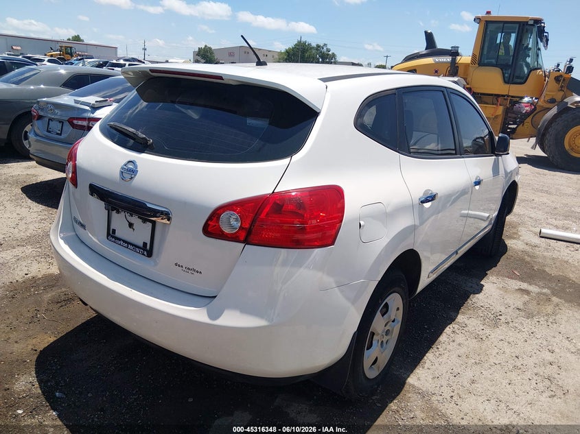 2012 Nissan Rogue VIN JN8AS5MT1CW290805 IAAI salvage auction — RIGHT SIDE, Clear (Oklahoma), sold $25 on 2026-07-21 (photo 4)