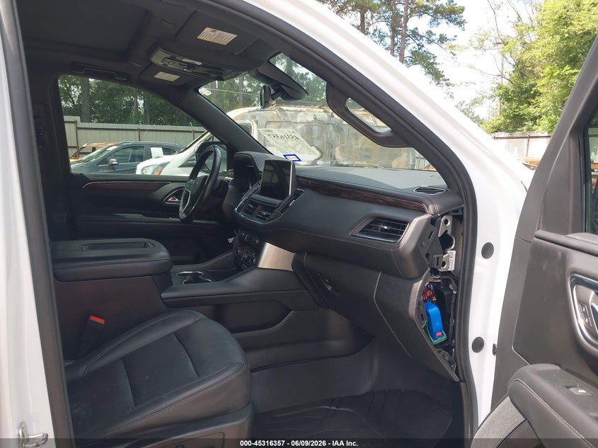 2022 Chevrolet Tahoe VIN 1GNSKPKD5NR340573 IAAI salvage auction — FRONT END, Salvage (Texas), sold $23,000 on 2026-08-27 (photo 5)