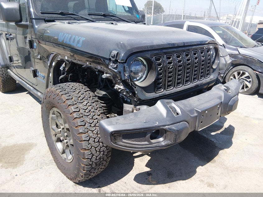 2025 Jeep Grand wagoneer VIN 1C4RJXN61SW578778 IAAI salvage auction — RIGHT FRONT, Wait Title, sold $18,300 on 2026-08-01 (photo 6)