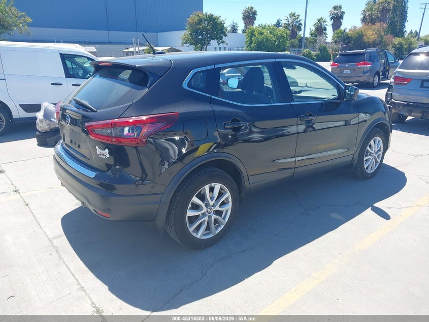 2021 Nissan Rogue VIN JN1BJ1AW3MW422638 IAAI salvage auction — LEFT SIDE, Salvage Title, sold $3,900 on 2026-07-13 (photo 4)