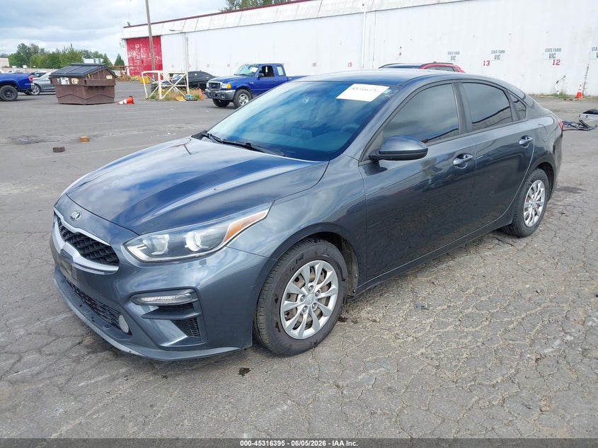 2019 Kia Forte VIN 3KPF24AD7KE028224 IAAI salvage auction — SIDE, Salvage Title, sold $2,000 on 2026-07-10 (photo 2)