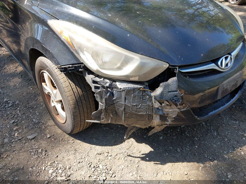 2014 Hyundai Elantra VIN KMHDH4AE7EU218699 IAAI salvage auction — NORMAL WEAR, Clear (Virginia), sold $400 on 2026-07-07 (photo 6)