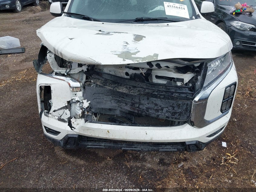 2020 Mitsubishi Outlander VIN JA4AP3AU6LU014317 IAAI salvage auction — FRONT END, Salvage (Ohio), sold $2,050 on 2026-07-28 (photo 6)
