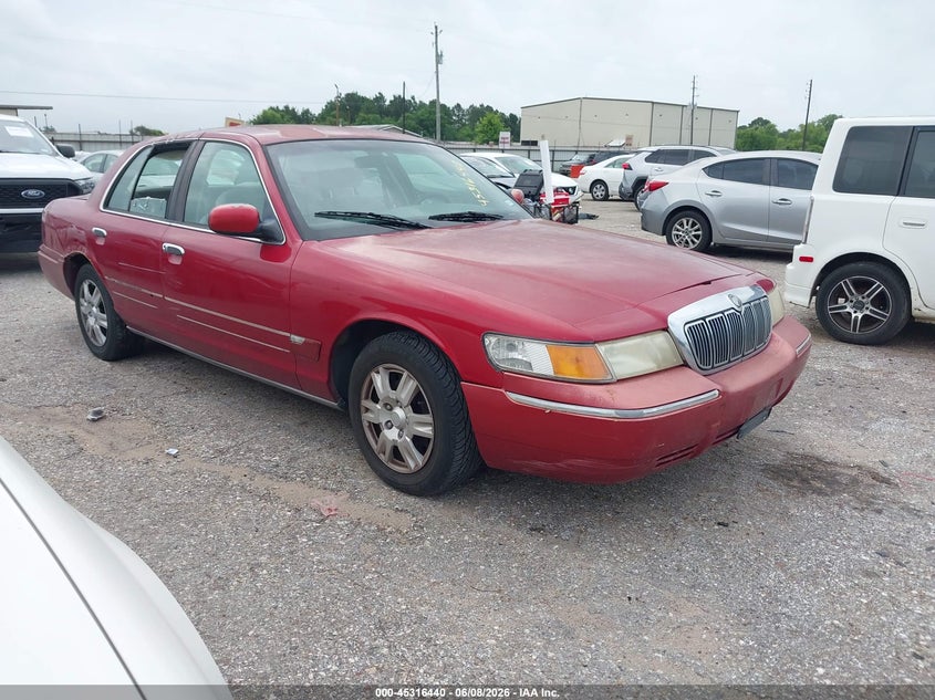 2001 Mercury Grand marquis VIN 2MEFM74W91X603701 IAAI salvage auction — NORMAL WEAR, Original (Texas), sold $325 on 2026-07-22 (photo 1)