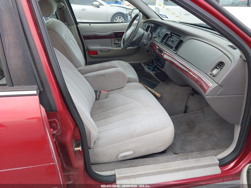 2001 Mercury Grand marquis VIN 2MEFM74W91X603701 IAAI salvage auction — NORMAL WEAR, Original (Texas), sold $325 on 2026-07-22 (photo 5)