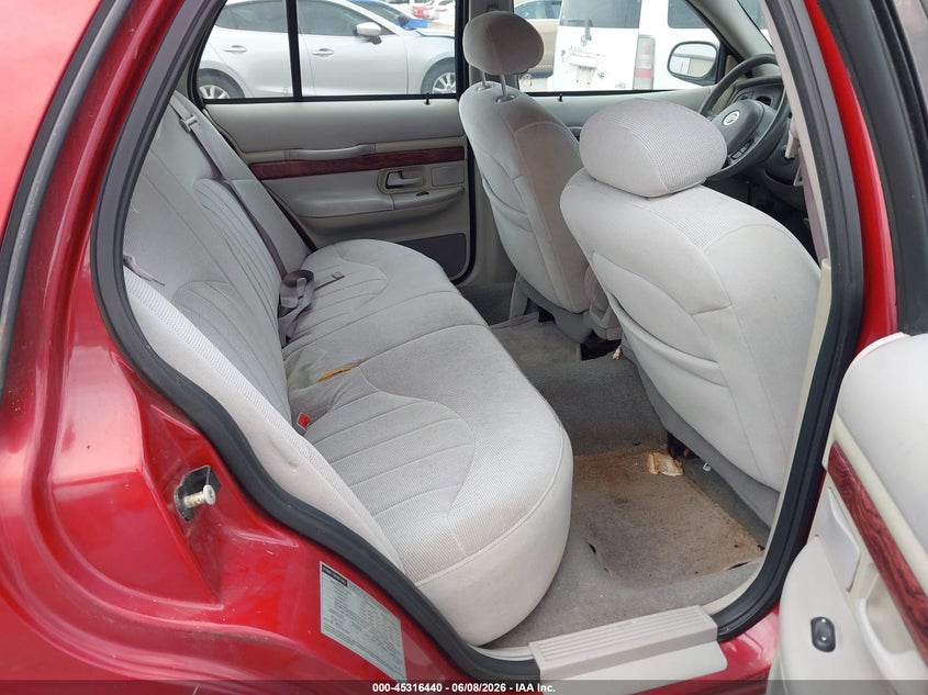 2001 Mercury Grand marquis VIN 2MEFM74W91X603701 IAAI salvage auction — NORMAL WEAR, Original (Texas), sold $325 on 2026-07-22 (photo 8)