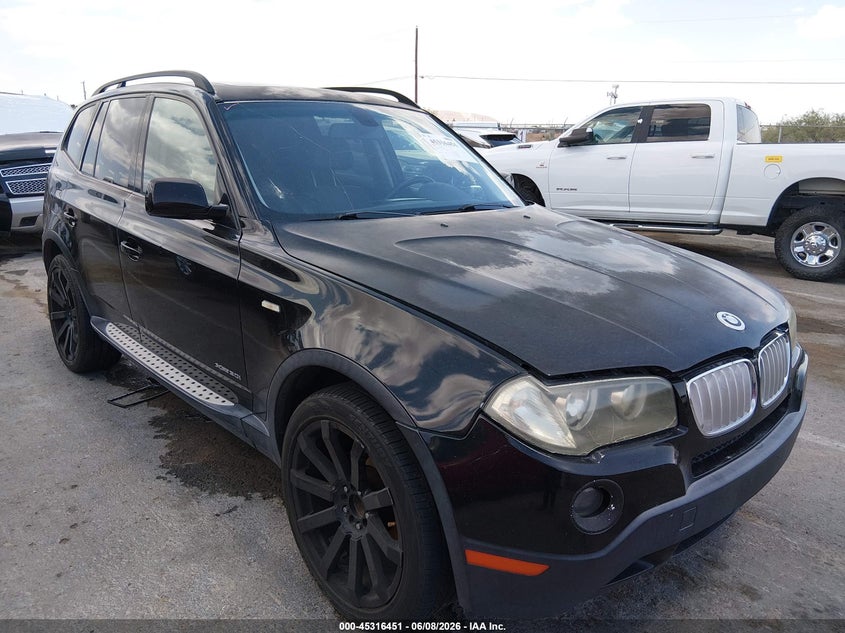 2009 BMW X3 VIN WBXPC934X9WJ28297 IAAI salvage auction — NORMAL WEAR, Clear (New Mexico), sold $425 on 2026-07-22 (photo 6)
