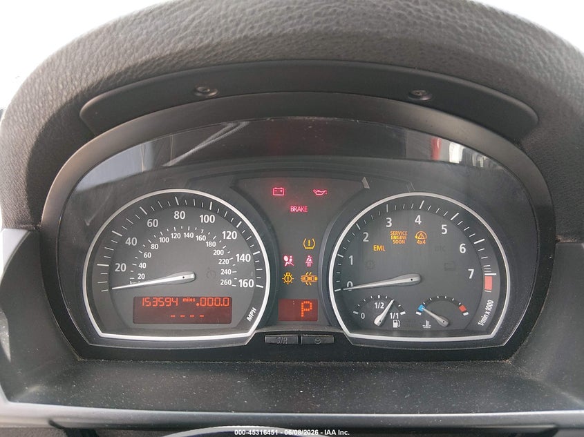 2009 BMW X3 VIN WBXPC934X9WJ28297 IAAI salvage auction — NORMAL WEAR, Clear (New Mexico), sold $425 on 2026-07-22 (photo 7)