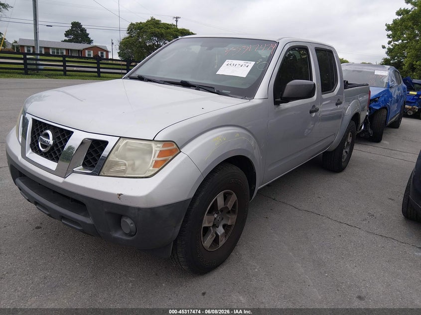 2011 Nissan Frontier VIN 1N6AD0ER2BC401595 IAAI salvage auction — REAR END, Salvage (Kentucky), sold $1,150 on 2026-07-10 (photo 2)