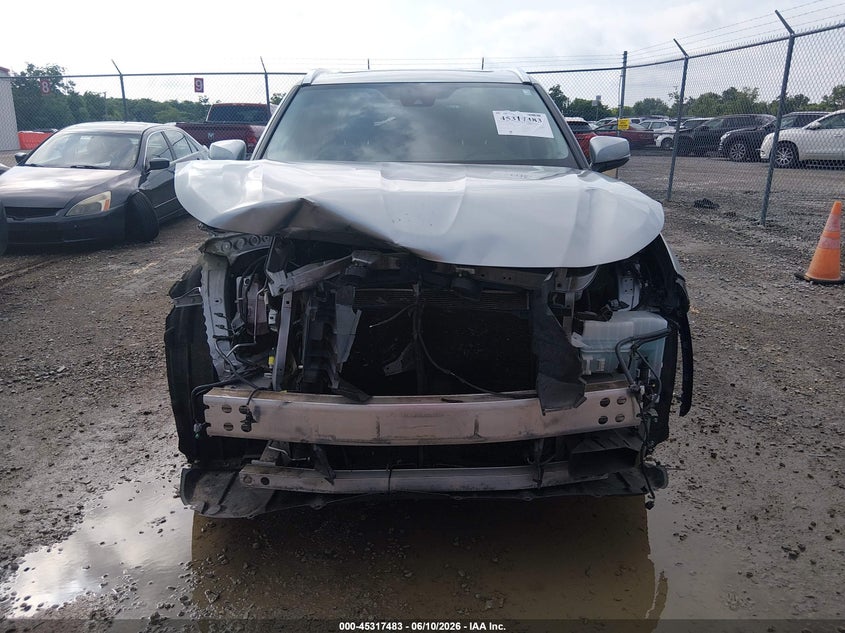 2020 Toyota Highlander VIN 5TDYZRAH2LS010306 IAAI salvage auction — FRONT END, Salvage (Kentucky), sold $12,125 on 2026-07-20 (photo 6)