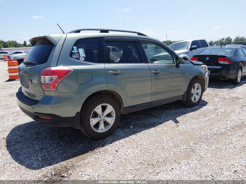 2014 Subaru Forester VIN JF2SJAHC9EH428072 IAAI salvage auction — FRONT END, Salvage Title, sold $225 on 2026-07-13 (photo 4)