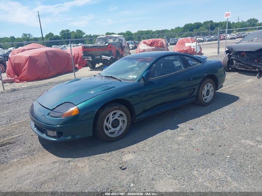 1993 Dodge Stealth VIN JB3BM64J8PY040441 IAAI salvage auction — NORMAL WEAR, Clear (Pennsylvania), sold $400 on 2026-07-13 (photo 2)