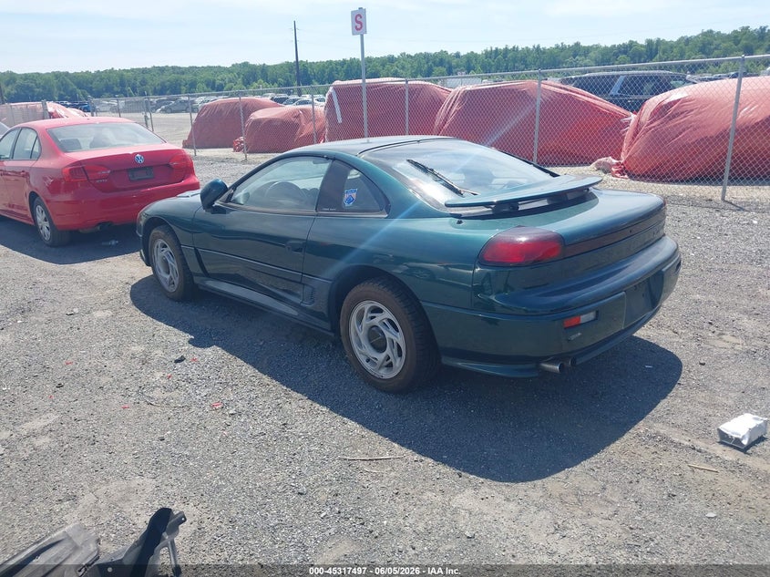 1993 Dodge Stealth VIN JB3BM64J8PY040441 IAAI salvage auction — NORMAL WEAR, Clear (Pennsylvania), sold $400 on 2026-07-13 (photo 3)