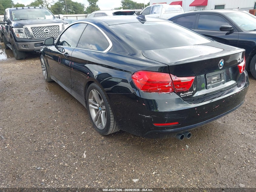 2016 BMW 4er VIN WBA3N7C55GK228599 IAAI salvage auction — FRONT END, Salvage Title, sold $4,100 on 2026-07-21 (photo 3)