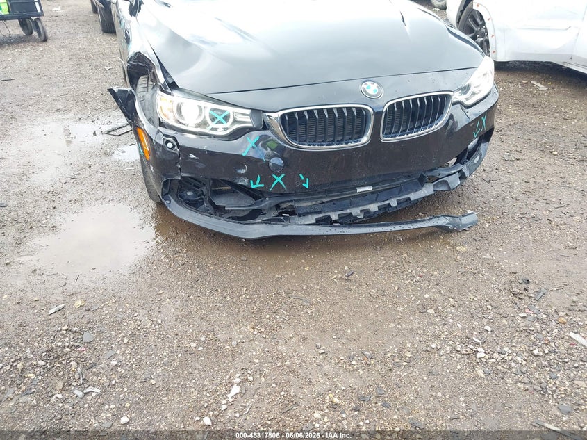 2016 BMW 4er VIN WBA3N7C55GK228599 IAAI salvage auction — FRONT END, Salvage Title, sold $4,100 on 2026-07-21 (photo 6)