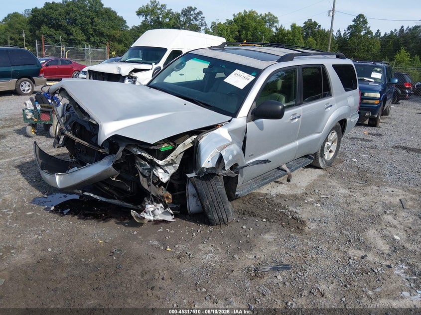 2008 Toyota 4runner VIN JTEZU14R28K022815 IAAI salvage auction — FRONT END, Salvage (South Carolina), sold $2,100 on 2026-07-28 (photo 2)