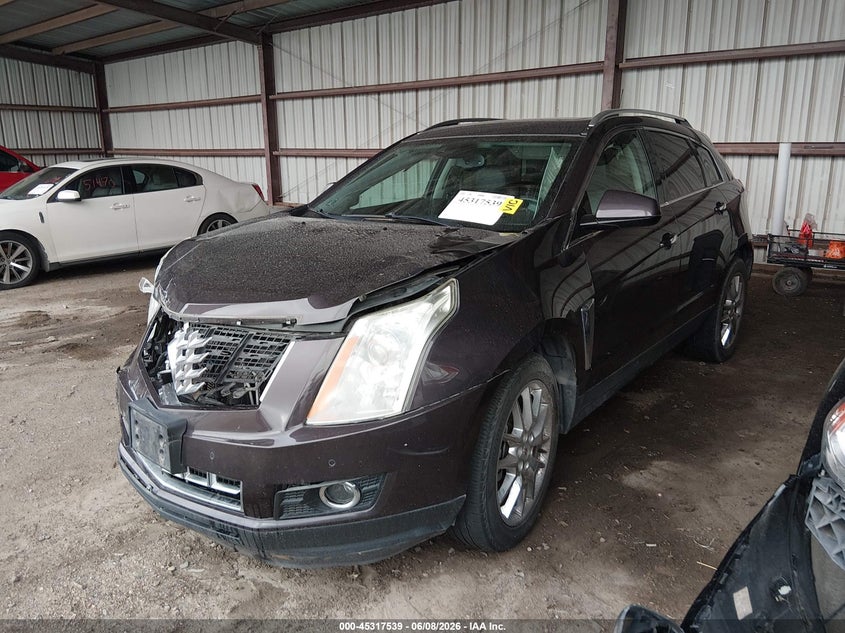 2015 Cadillac Srx VIN 3GYFNDE33FS612789 IAAI salvage auction — FRONT END, Certificate Of Title (Nebraska), sold $550 on 2026-08-19 (photo 2)