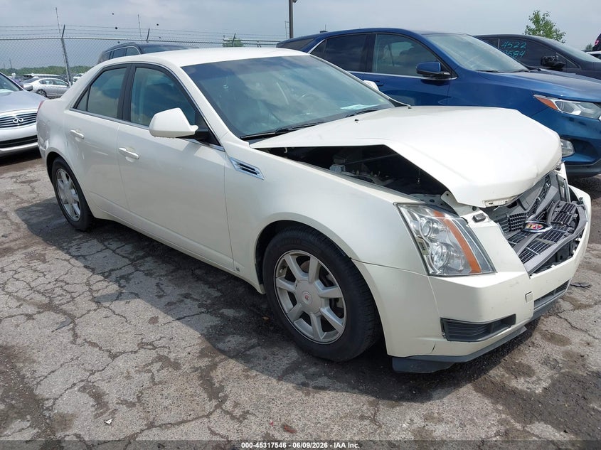 2009 Cadillac Cts VIN 1G6DG577890149883 IAAI salvage auction — FRONT END, Clear (Michigan), sold $275 on 2026-07-17 (photo 1)