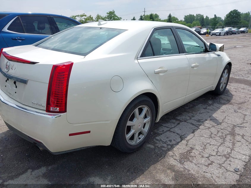 2009 Cadillac Cts VIN 1G6DG577890149883 IAAI salvage auction — FRONT END, Clear (Michigan), sold $275 on 2026-07-17 (photo 4)