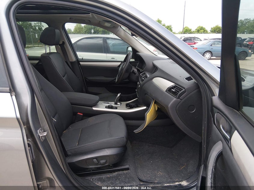 2013 BMW X3 VIN 5UXWX9C52D0A21067 IAAI salvage auction — NORMAL WEAR, Original (Texas), sold $825 on 2026-07-24 (photo 5)