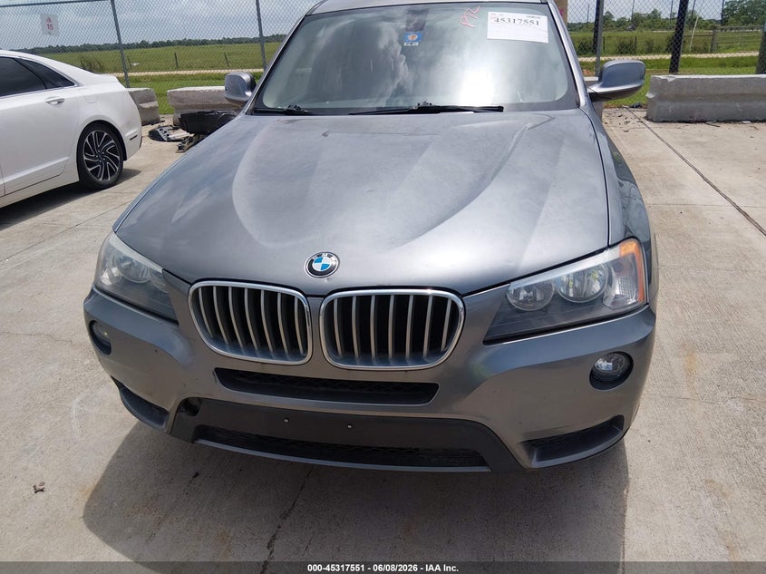 2013 BMW X3 VIN 5UXWX9C52D0A21067 IAAI salvage auction — NORMAL WEAR, Original (Texas), sold $825 on 2026-07-24 (photo 6)