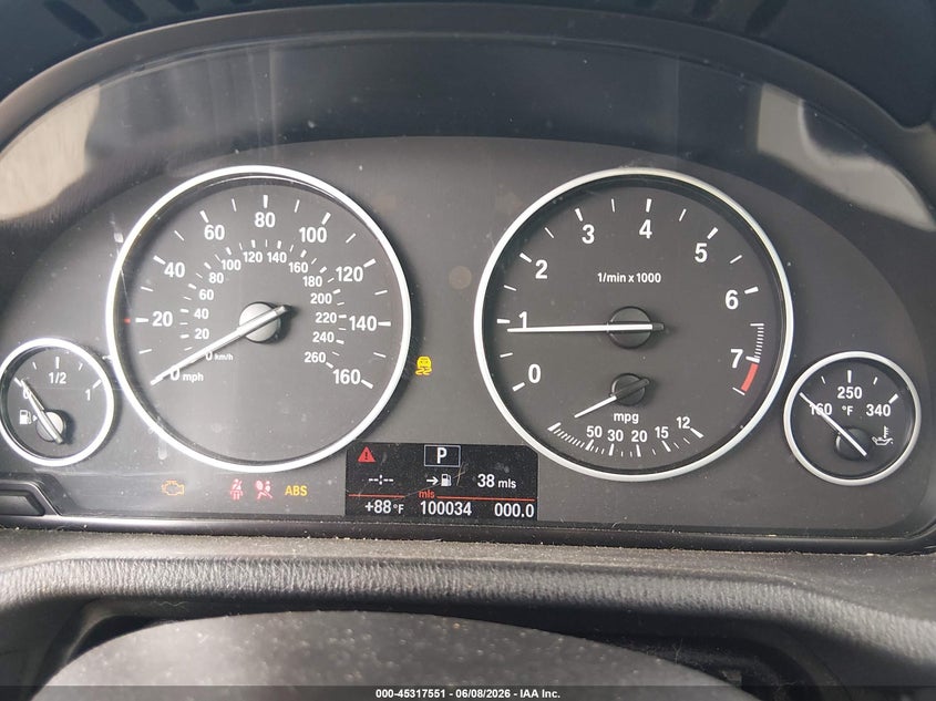 2013 BMW X3 VIN 5UXWX9C52D0A21067 IAAI salvage auction — NORMAL WEAR, Original (Texas), sold $825 on 2026-07-24 (photo 7)
