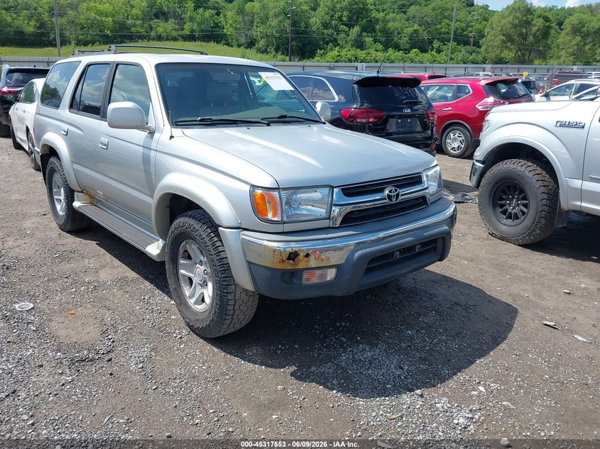 2001 Toyota 4runner VIN JT3HN86R710351003 IAAI salvage auction — NORMAL WEAR, Clear (Illinois), sold $1,575 on 2026-07-27 (photo 1)