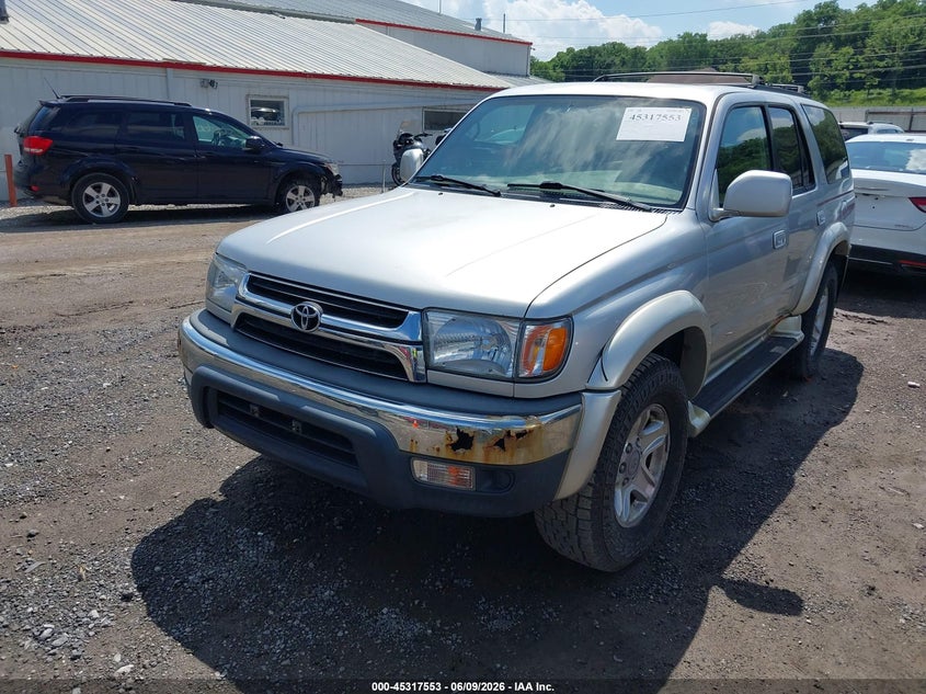 2001 Toyota 4runner VIN JT3HN86R710351003 IAAI salvage auction — NORMAL WEAR, Clear (Illinois), sold $1,575 on 2026-07-27 (photo 2)