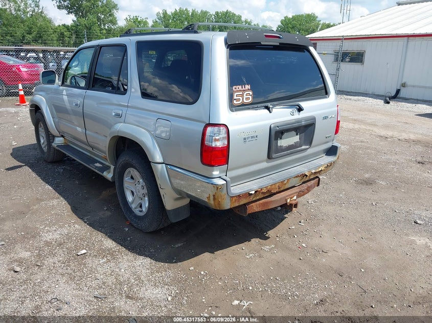 2001 Toyota 4runner VIN JT3HN86R710351003 IAAI salvage auction — NORMAL WEAR, Clear (Illinois), sold $1,575 on 2026-07-27 (photo 3)