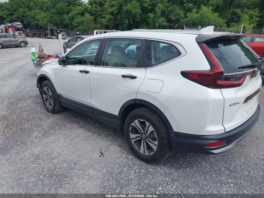 2020 Honda Cr-v VIN 7FARW2H28LE005142 IAAI salvage auction — FRONT END, Salvage (Virginia), sold $6,000 on 2026-07-28 (photo 3)
