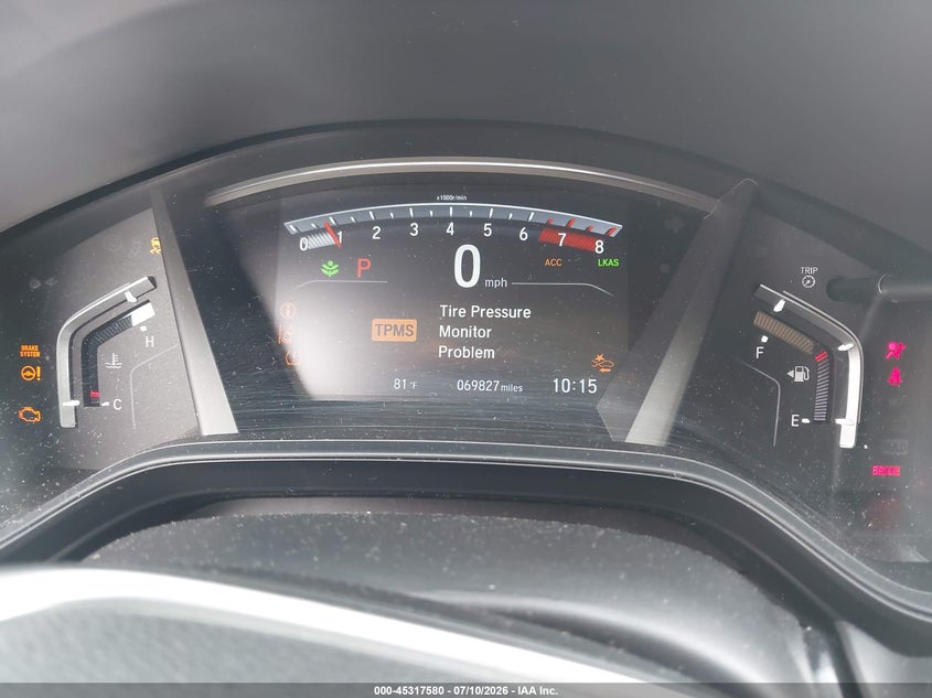 2020 Honda Cr-v VIN 7FARW2H28LE005142 IAAI salvage auction — FRONT END, Salvage (Virginia), sold $6,000 on 2026-07-28 (photo 7)