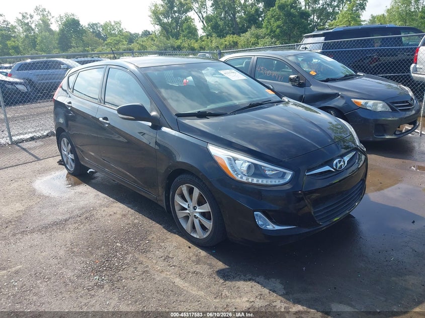 2014 Hyundai Accent VIN KMHCU5AEXEU177711 IAAI salvage auction — THEFT, Salvage (Ohio), sold $2,550 on 2026-07-14 (photo 1)