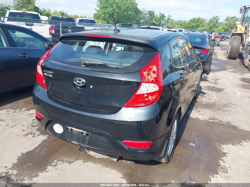 2014 Hyundai Accent VIN KMHCU5AEXEU177711 IAAI salvage auction — THEFT, Salvage (Ohio), sold $2,550 on 2026-07-14 (photo 4)