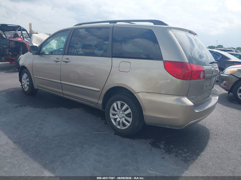 2006 Toyota Sienna VIN 5TDZA23C96S472662 IAAI salvage auction — FRONT END, Salvage (Illinois), sold $350 on 2026-07-21 (photo 3)
