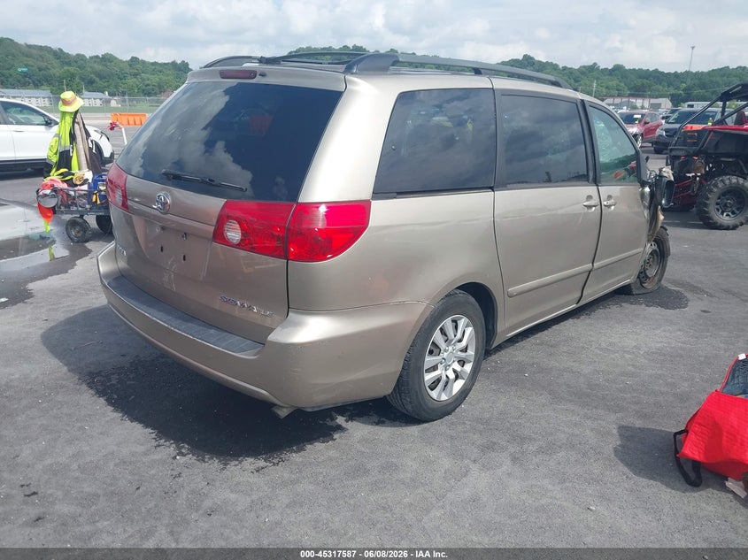 2006 Toyota Sienna VIN 5TDZA23C96S472662 IAAI salvage auction — FRONT END, Salvage (Illinois), sold $350 on 2026-07-21 (photo 4)