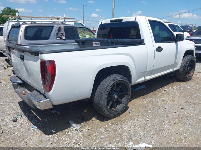 2007 Chevrolet Colorado VIN 1GCCS149478148170 IAAI salvage auction — NORMAL WEAR, Clear (Tennessee), sold $1,525 on 2026-07-09 (photo 4)