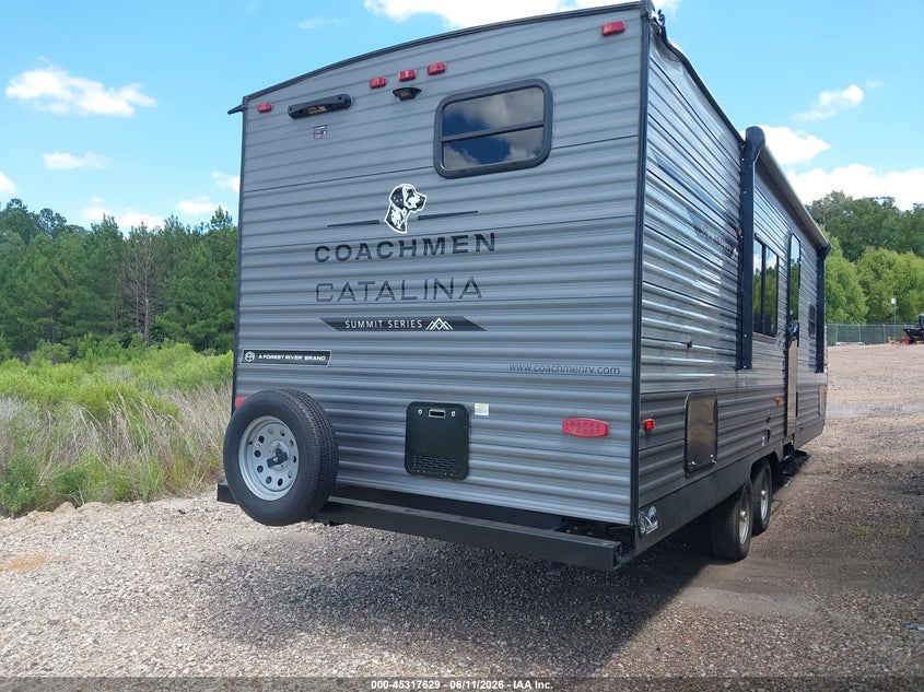 2025 Coachmen Catalina VIN 5ZT2CARB0SN300880 IAAI salvage auction — ROOF, Salvage (Mississippi), sold $2,850 on 2026-07-07 (photo 4)