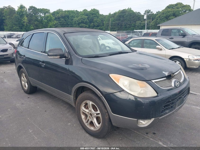 2008 Hyundai Veracruz VIN KM8NU13C58U034392 IAAI salvage auction — NORMAL WEAR, Clear (Georgia), sold $550 on 2026-07-08 (photo 1)