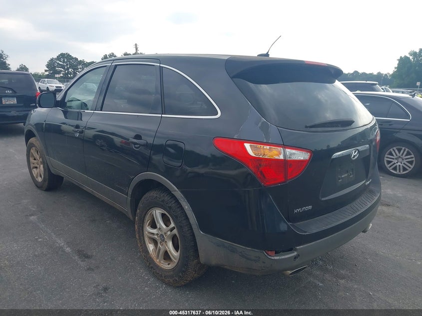 2008 Hyundai Veracruz VIN KM8NU13C58U034392 IAAI salvage auction — NORMAL WEAR, Clear (Georgia), sold $550 on 2026-07-08 (photo 3)