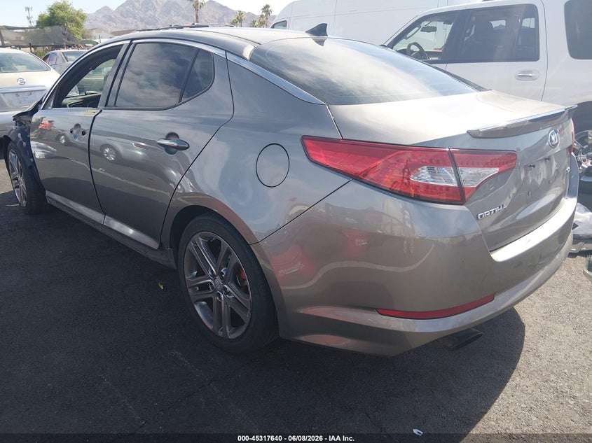 2013 Kia Optima VIN 5XXGR4A60DG198128 IAAI salvage auction — FRONT END, Salvage (Nevada), sold $450 on 2026-07-24 (photo 3)
