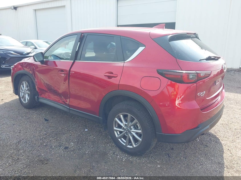 2023 Mazda Cx-5 VIN JM3KFBCM8P0140980 IAAI salvage auction — LEFT SIDE, Salvage Title, sold $5,000 on 2026-07-22 (photo 3)